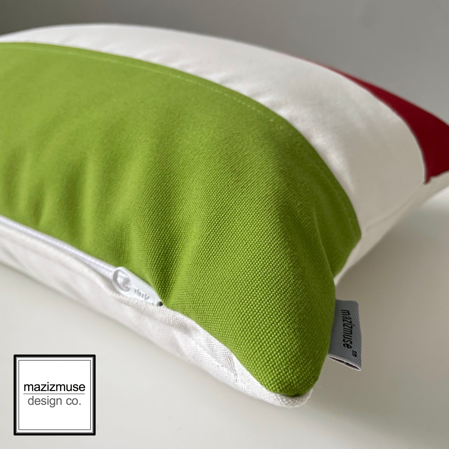 Hungary Flag Cushion Cover, Hungarian Flag, Sunbrella® Outdoor Pillow