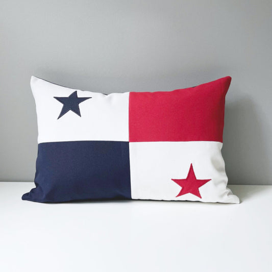 Panama Flag Pillow Cover, Sunbrella® Outdoor Cushion Cover