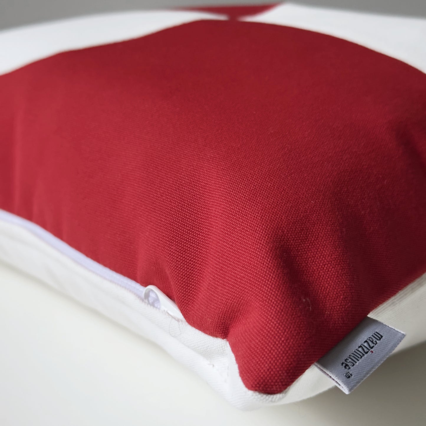 Decorative Greenland Flag Outdoor Sunbrella® Pillow Cover, Kalaallit Nunaat