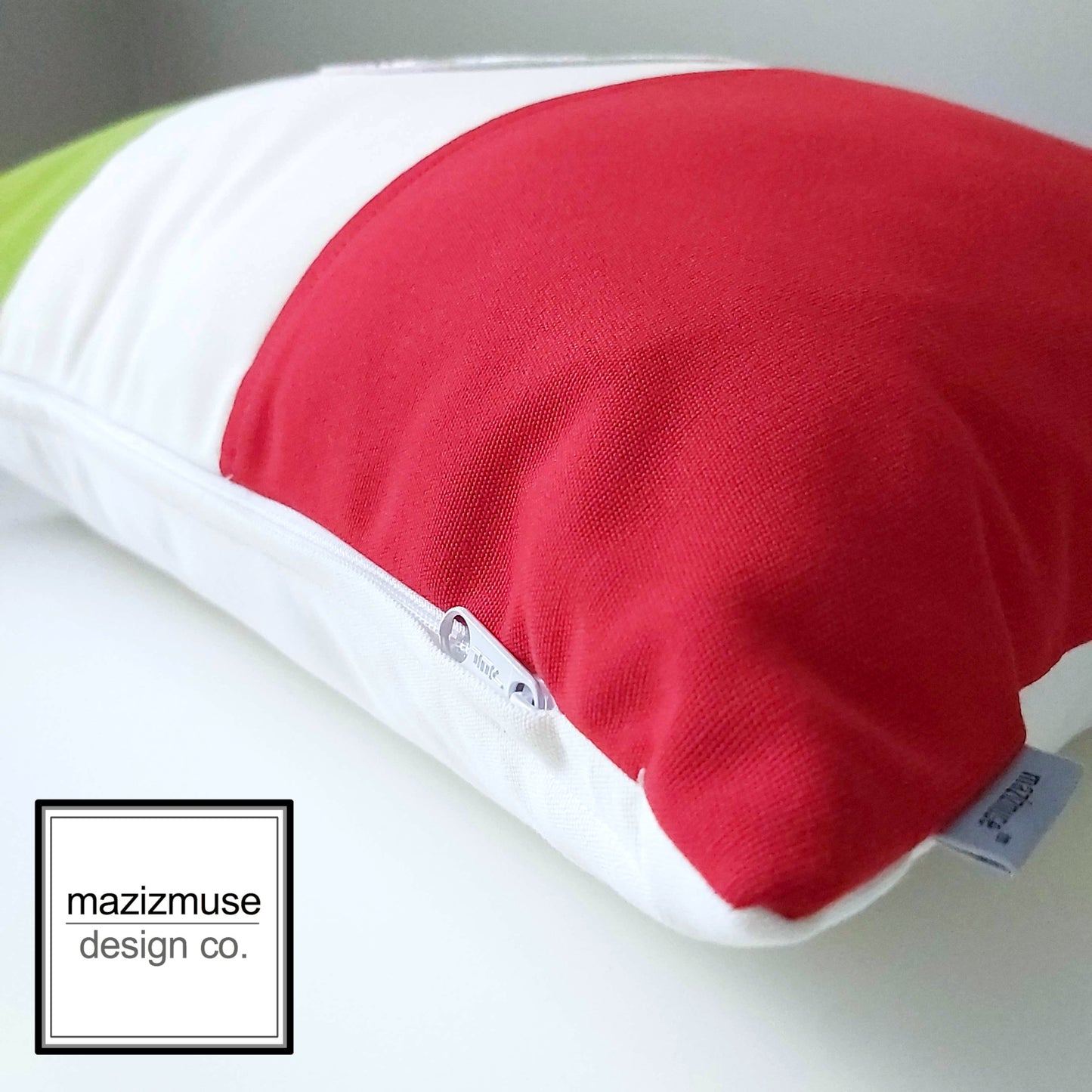 Decorative Mexico Flag Pillow Cover, Mexican Sunbrella® Cushions