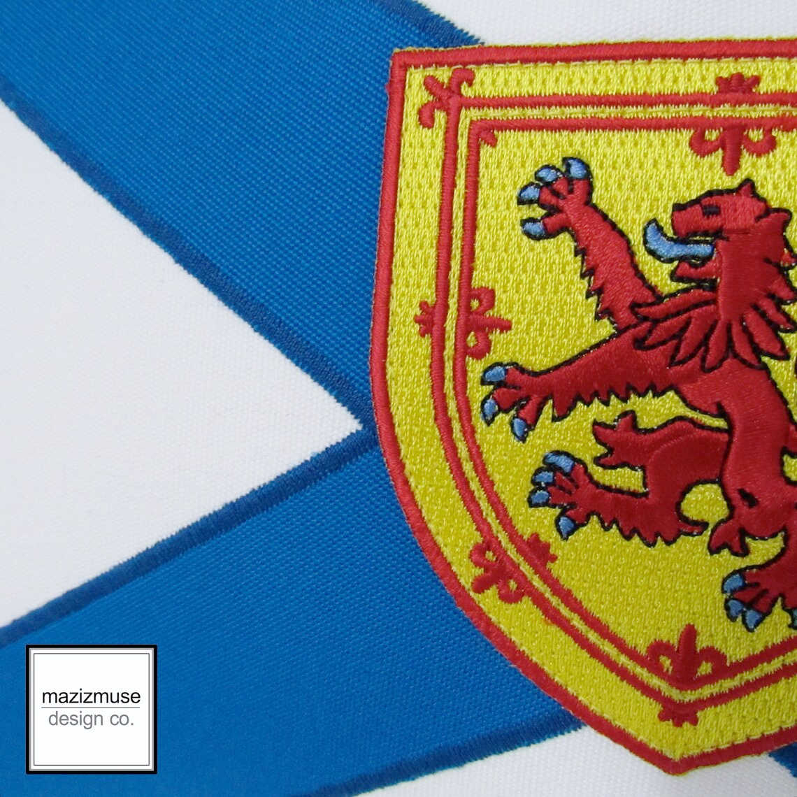 Nova Scotia Flag Pillow Cover, Saltire Sunbrella® Cushion