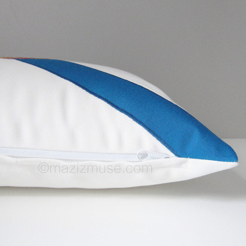 Nova Scotia Flag Pillow Cover, Saltire Sunbrella® Cushion