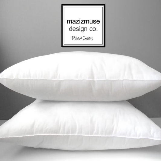 Synthetic Outdoor Pillow Insert, Hypoallergenic Down Alternative