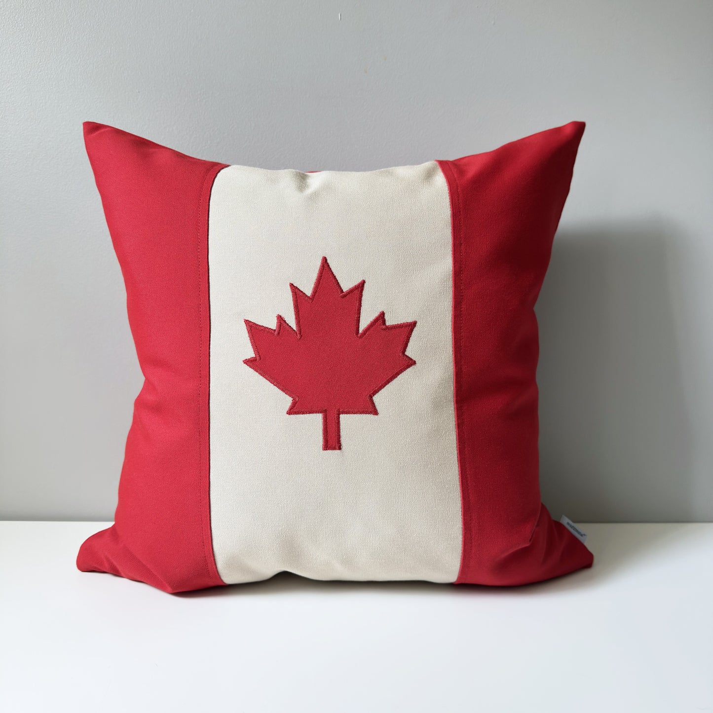 Canada Flag Pillow Cover, Maple Leaf Outdoor Sunbrella® Cushion Cover
