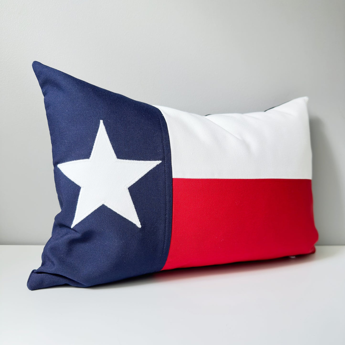 Texan Flag Pillow Cover, Texas Lonestar Outdoor Sunbrella® Pillow