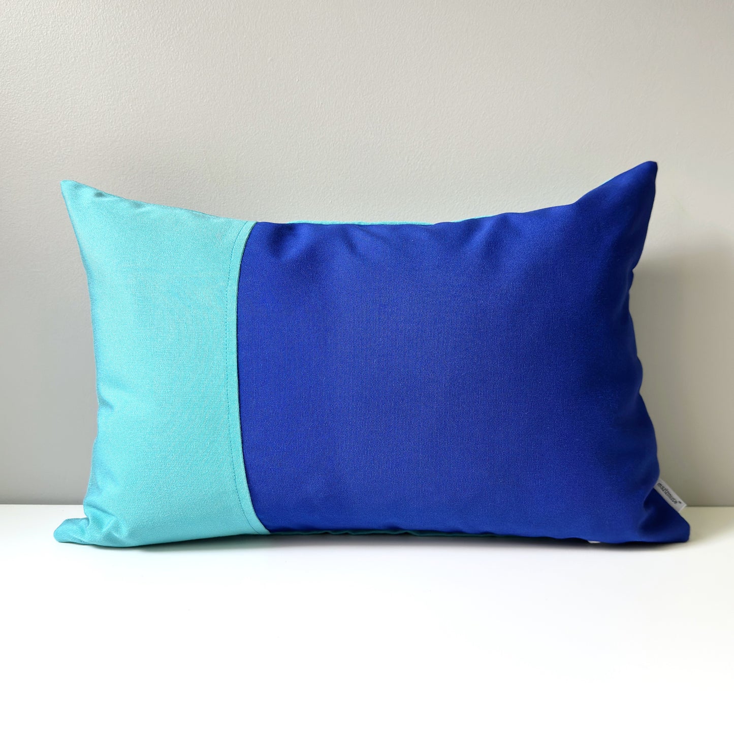 True Blue & Aruba Sunbrella® Outdoor Pillow Cover, Blue Cushion Cover